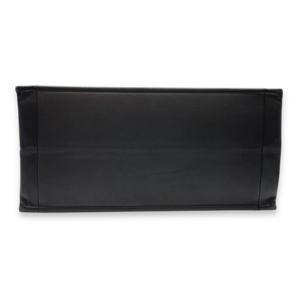 Book Tote Medium Black Top Handle Bag in Calfskin - Image 6