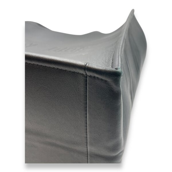 Book Tote Medium Black Top Handle Bag in Calfskin - Image 9