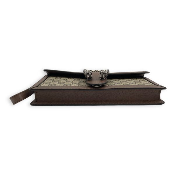 Dionysus GG Cannage Wristlet Clutch in Coated Canvas, Palladium hardware - Image 6
