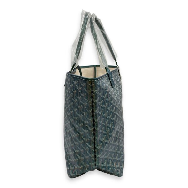 St Louis Green Shoulder Bag in Canvas - Image 4