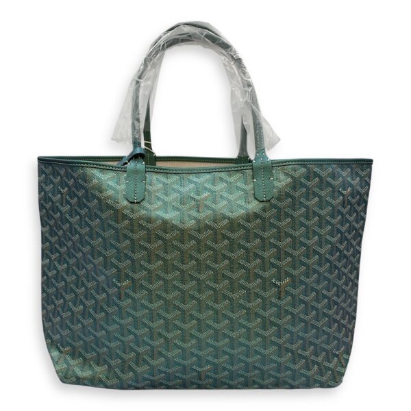 St Louis Green Shoulder Bag in Canvas - Image 3