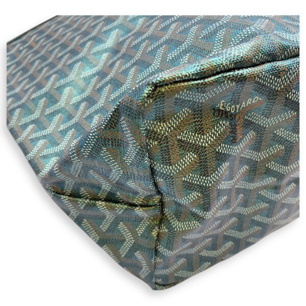 St Louis Green Shoulder Bag in Canvas - Image 8