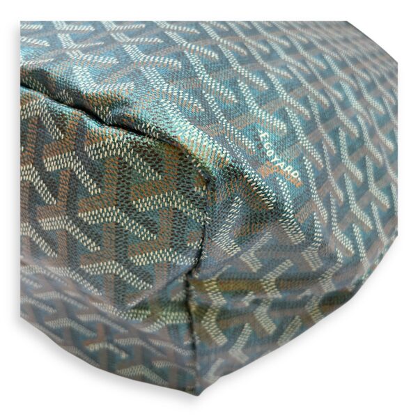 St Louis Green Shoulder Bag in Canvas - Image 11