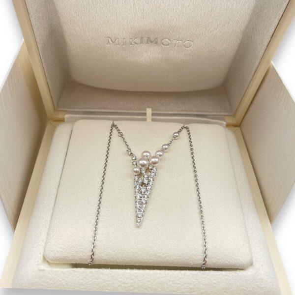 V Code Pendant in White - Image 4