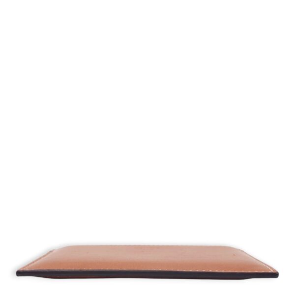 Calkfskin Brown Card Holder - Image 8