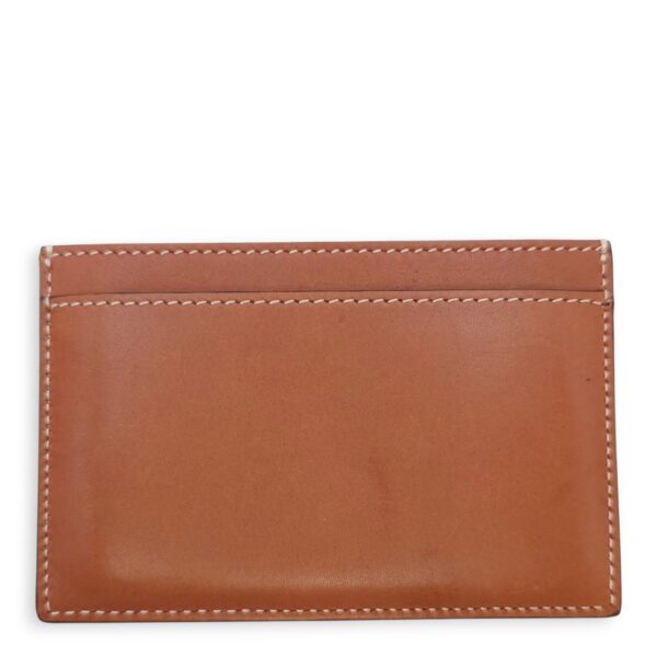 Calkfskin Brown Card Holder - Image 5