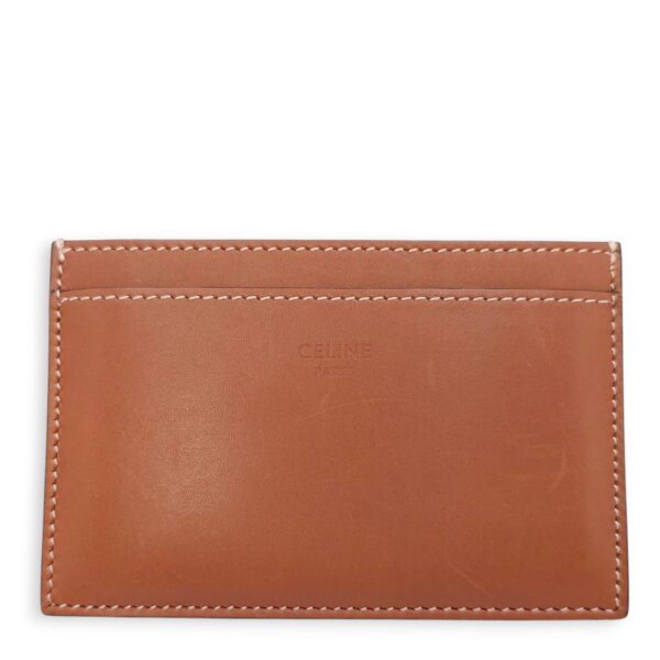 Calkfskin Brown Card Holder