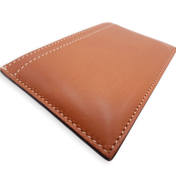 Calkfskin Brown Card Holder - Image 12