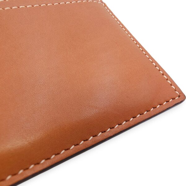 Calkfskin Brown Card Holder - Image 11