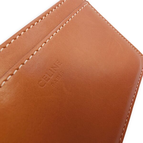 Calkfskin Brown Card Holder - Image 10