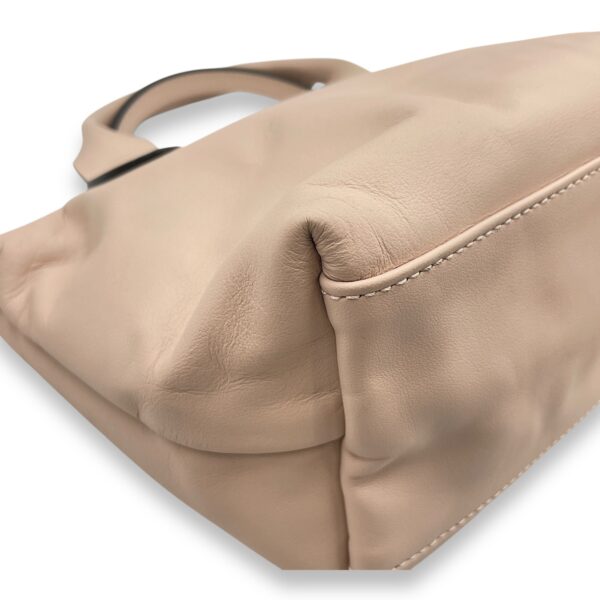 Le Pliage Xtra XS Nude Crossbody Bag in Calfskin, Ruthenium hardware - Image 10