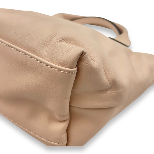 Le Pliage Xtra XS Nude Crossbody Bag in Calfskin, Ruthenium hardware - Image 11