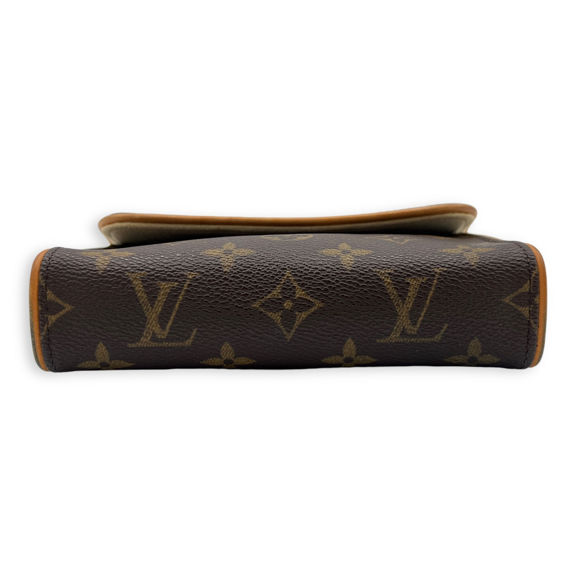Florentine Belt Bag Brown in Monogram Coated Canvas, Gold hardware - Image 6