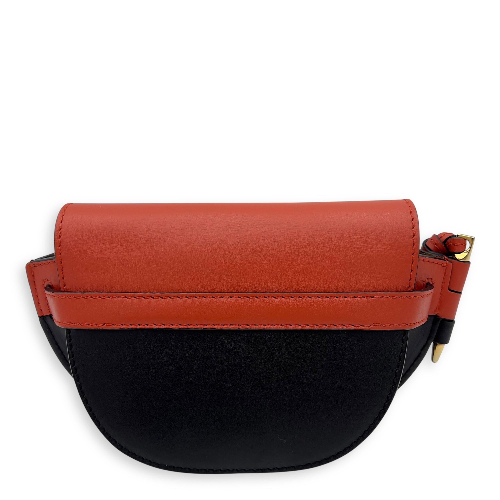 Gate Mini Multi-colour Crossbody Bag in Calfskin, Gold hardware - Image 3