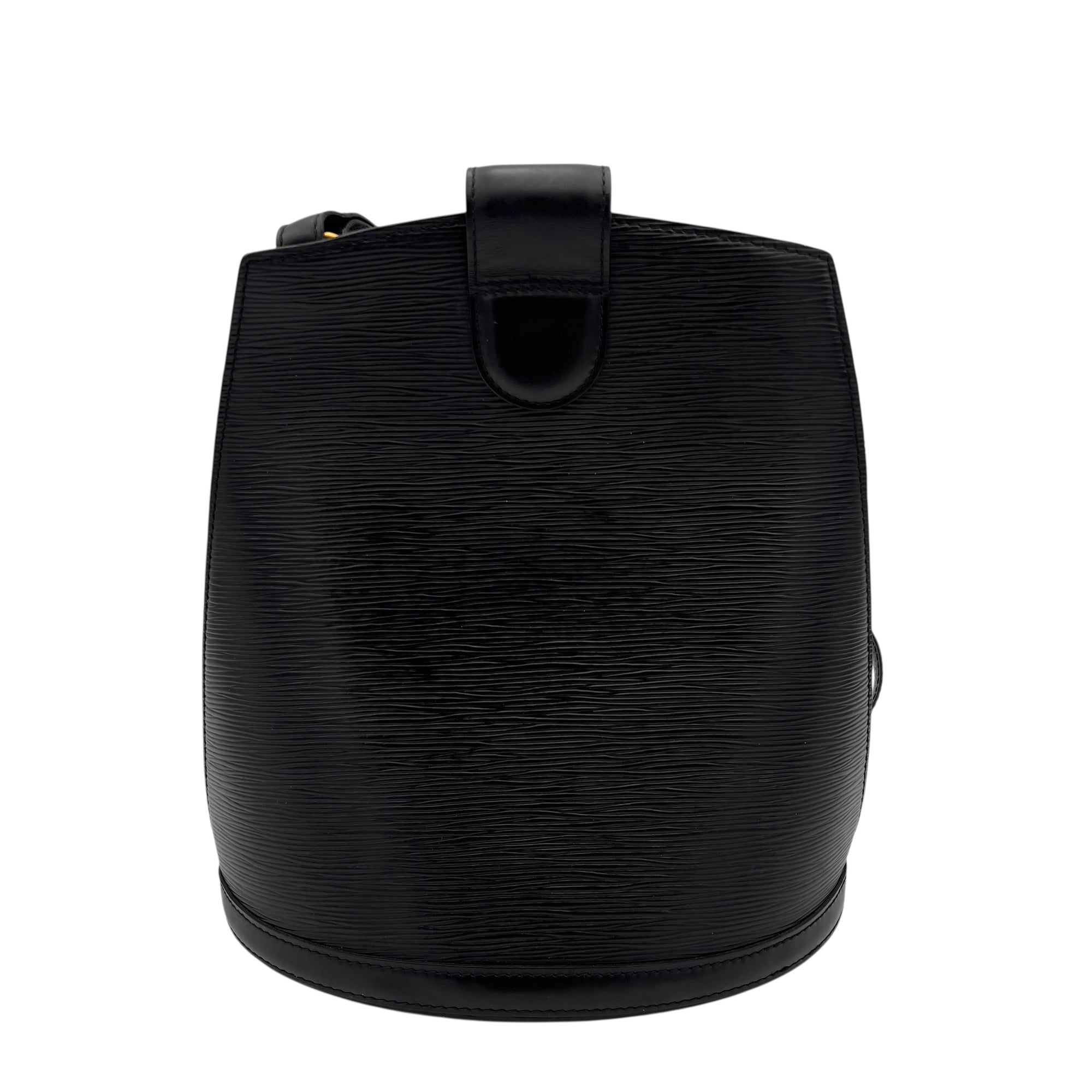 Cluny Vintage Shoulder Bag in Epi Leather, Gold hardware - Image 3