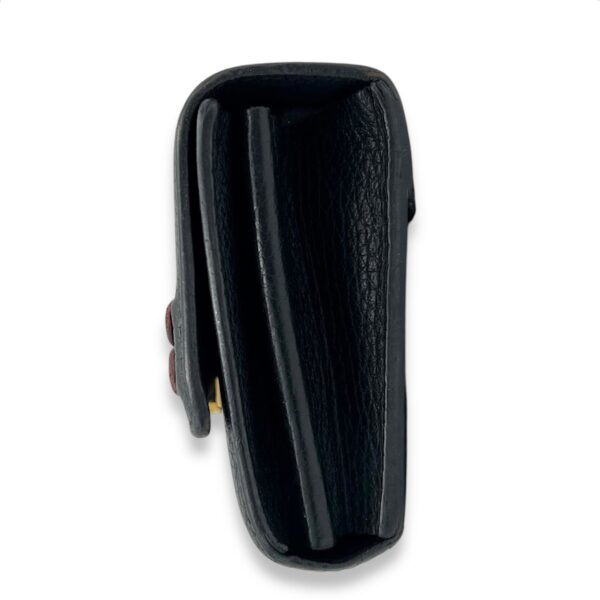 Capucines Long Black Wallet in Calfskin, Gold hardware - Image 5