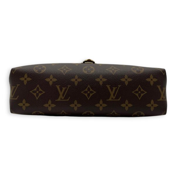 Saint Placide Crossbody Bag Brown in Monogram Coated Canvas, Gold hardware - Image 6