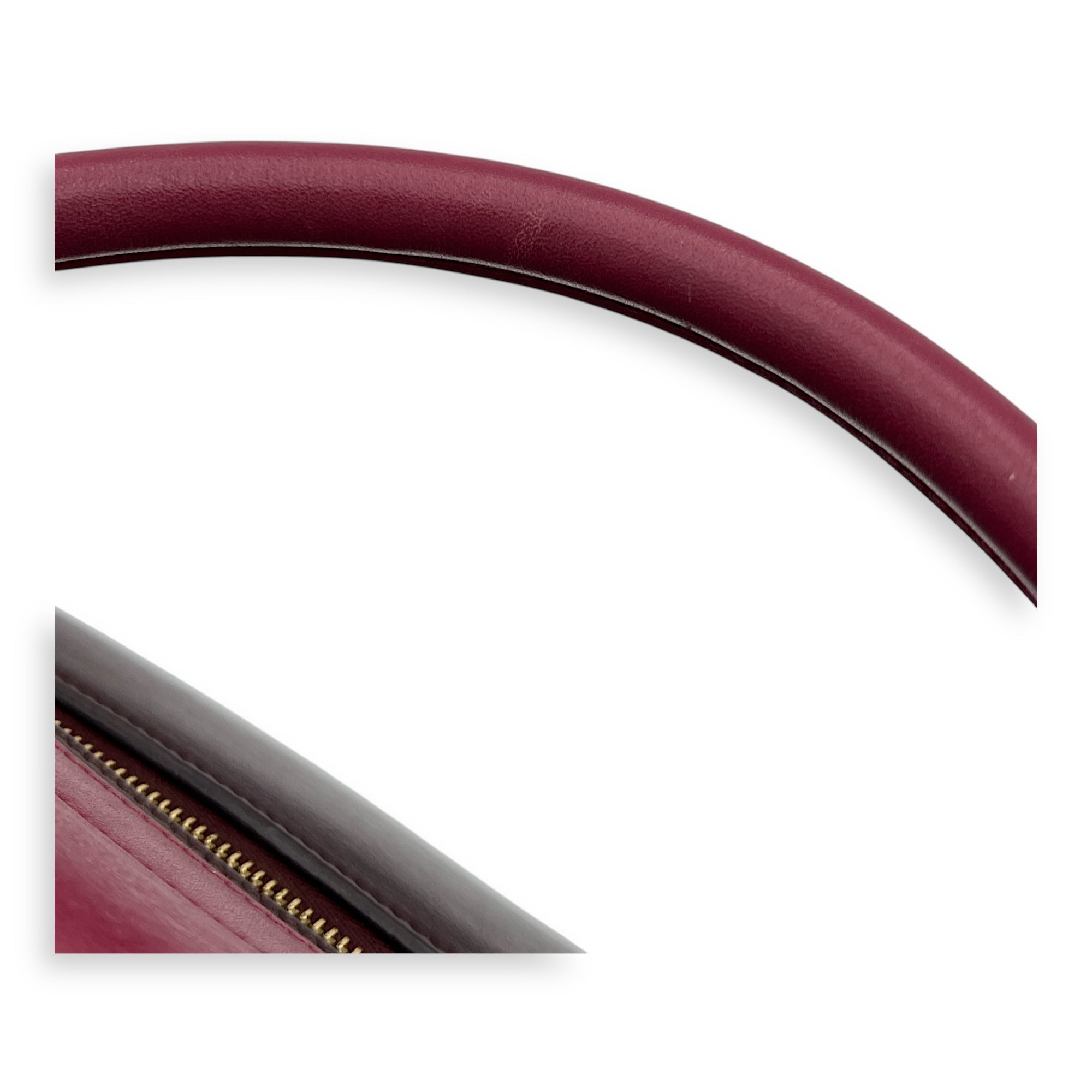 Trapeze Top Handle Bag Medium Multi-colour in Calfskin, Gold hardware - Image 10