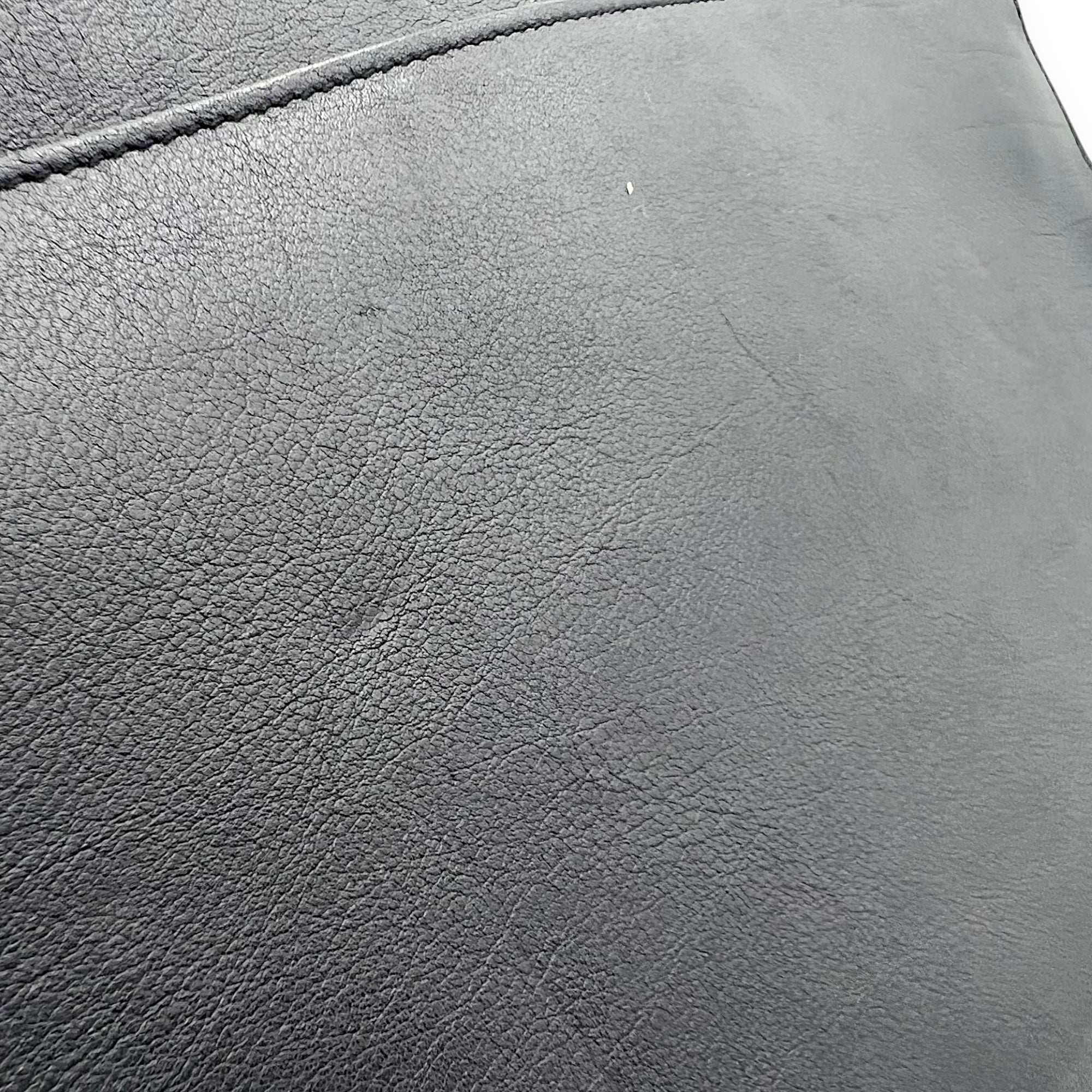 Moujik Top Handle Bag Blue in Calfskin, Gold hardware - Image 12