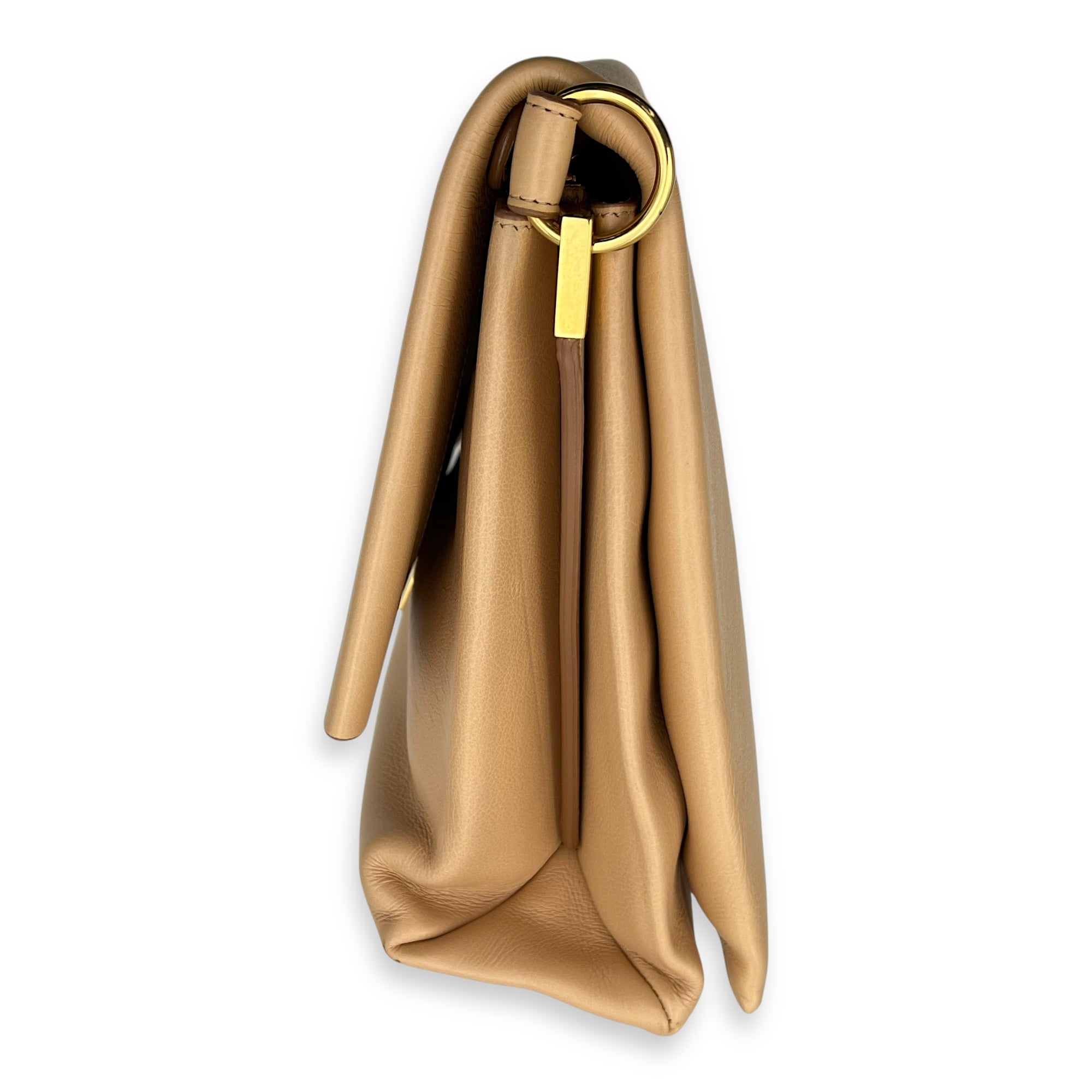 Others Shoulder Bag Beige in Calfskin, Gold hardware - Image 5