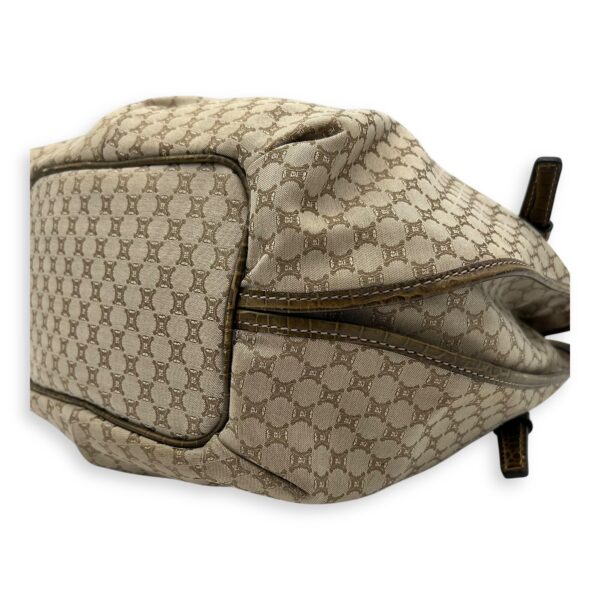 Macadam Shoulder Bag Brown in Canvas, Silver hardware - Image 10