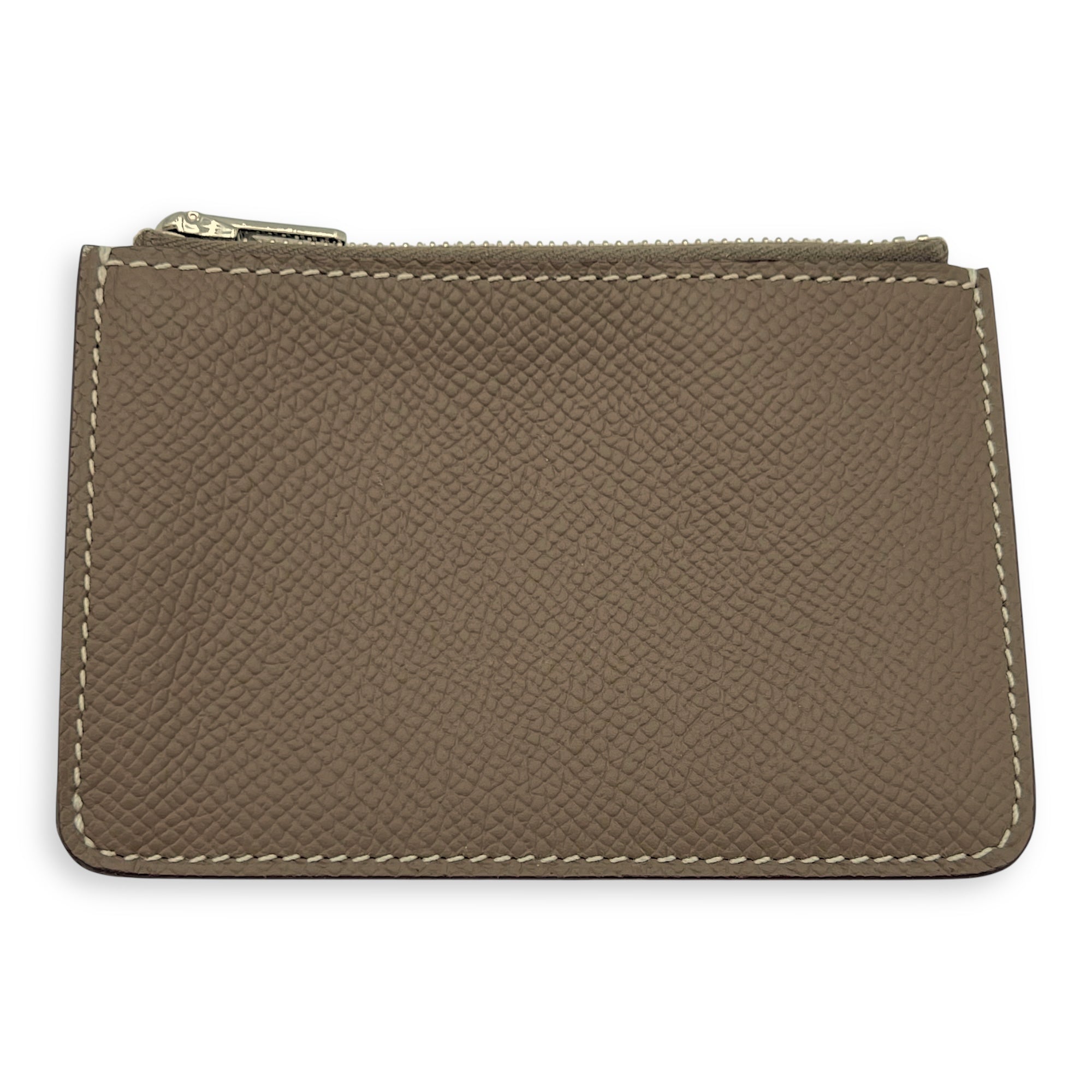 Constance Slim Compact Brown in Epsom, Palladium hardware - Image 11